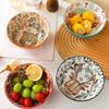 Handle Cartoon Ceramic Bowl, Two Ear Baking Tray, Noodle Bowl, Salad, Dessert, Appetizer, Family Breakfast Bowl,kitchen Utensils