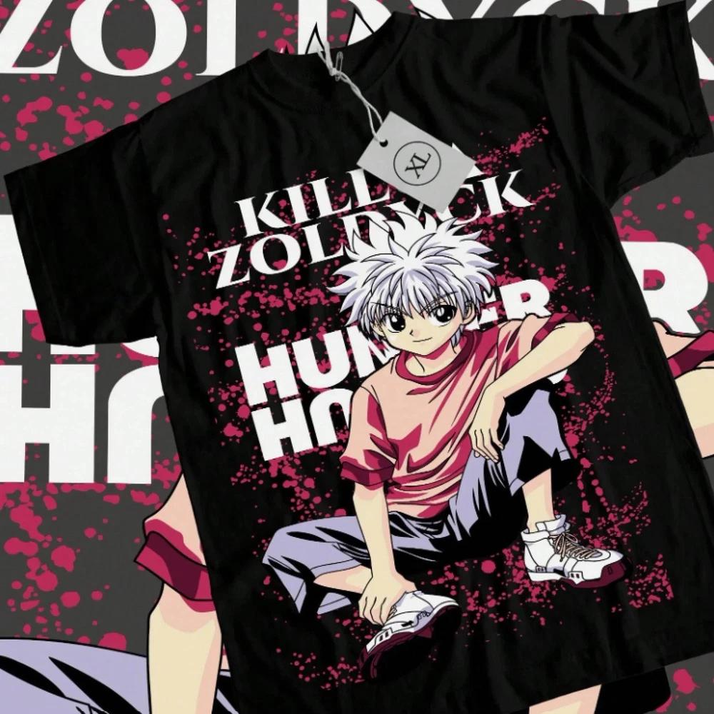 Killua TShirt Phantom Troupe Gon Hunter Anime Unisex 3 S