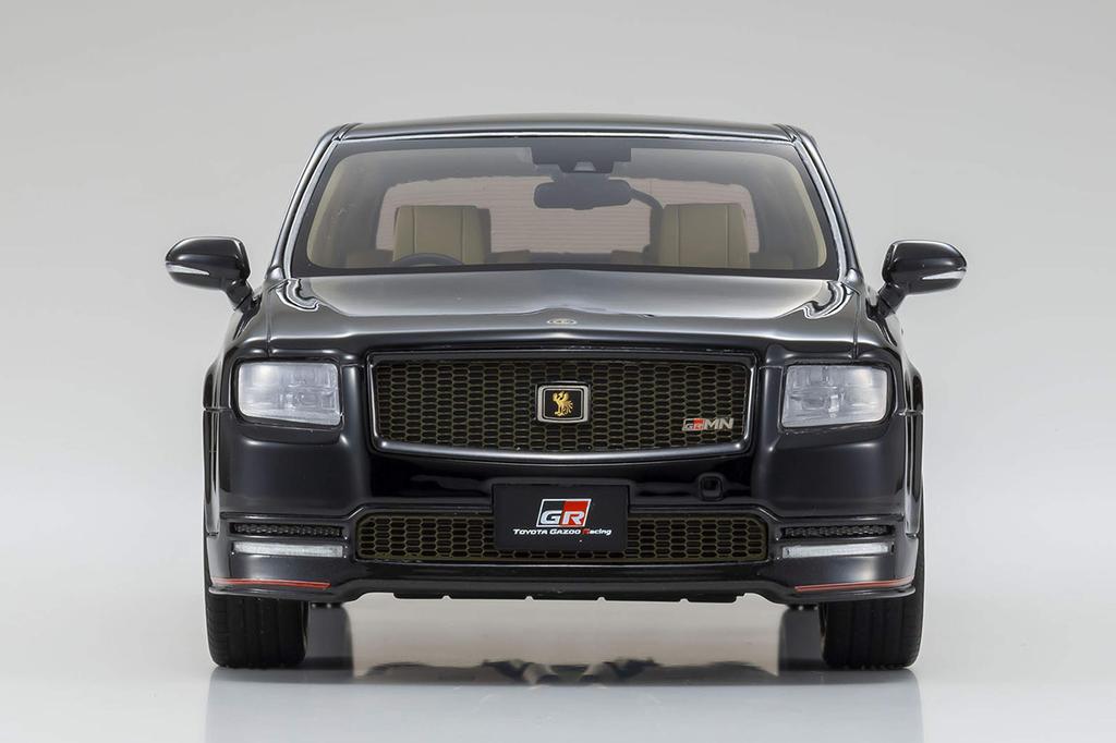 Kyosho Samurai Scale Toyota Century GRMN Black Finished Model KSR18046BK 1/18