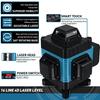 3D/4D 16/12/8 Lines Level Self-Leveling 360 Horizontal And Vertical Cross Super Powerful Green Laser Level Laser Level