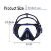 Alliance Messenger Adult Anti-Fog Tempered Glass Snorkeling Mask