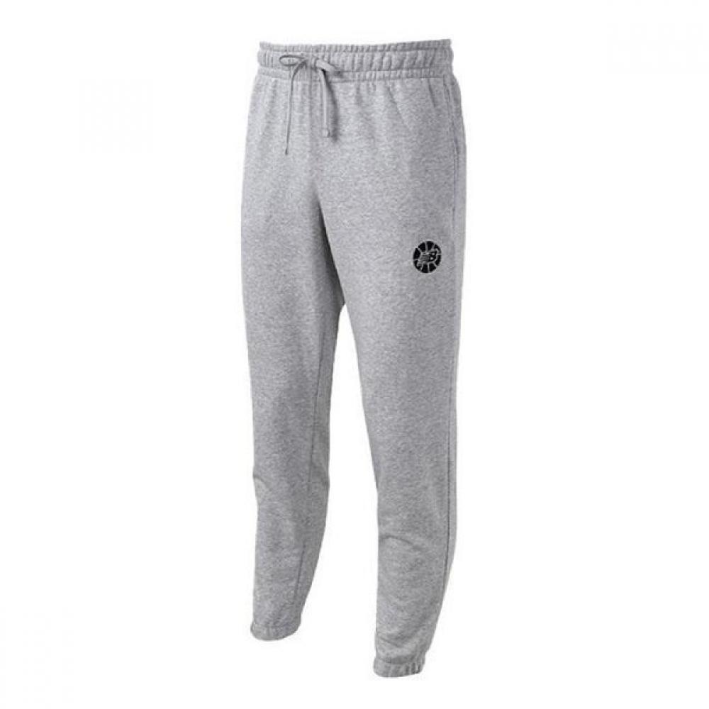 

New Balance Hoops Essentials Sweatpants Nbmlc46101 Ac melange gray/80
