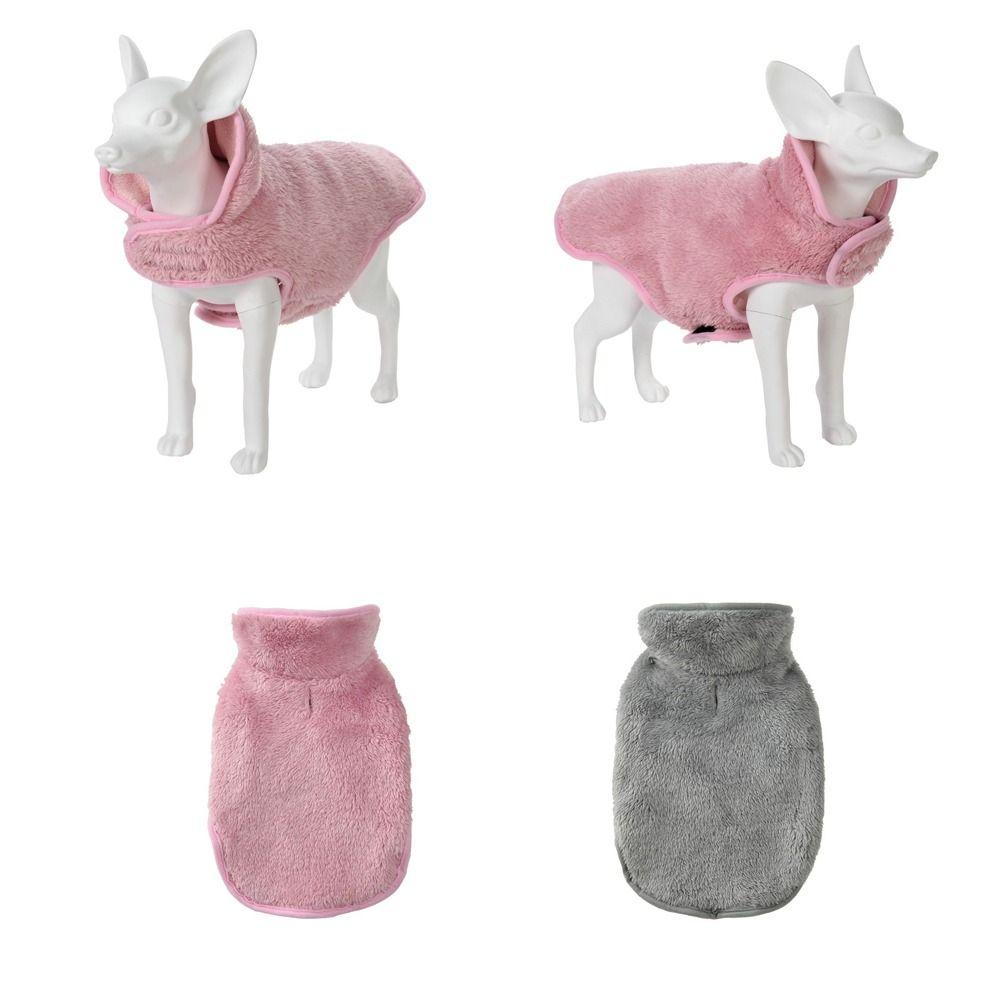 Reversible Design Dog Jacket Adjustable Fit Dog Vest Cozy Wear Pet Coat  Winter Season