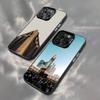 Pilgrims IN Mecca Cover For iPhone 17,16,15,14,13,12,11,Mini,Pro,E,SE4,XS,MAX Black Shockproof Candy Matte Cover