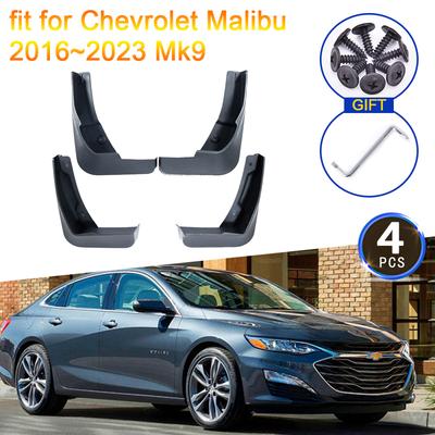 4X For Chevrolet Malibu 2016 2017 2018 Mk9 MudFlap Splash Guards Flap Mudguards Fender Rear Accessories