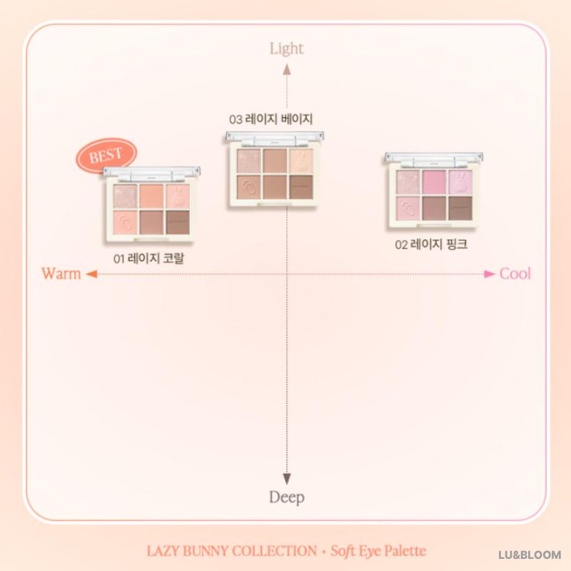 GIVERNY Soft Eye Palette 6 Colors 5g