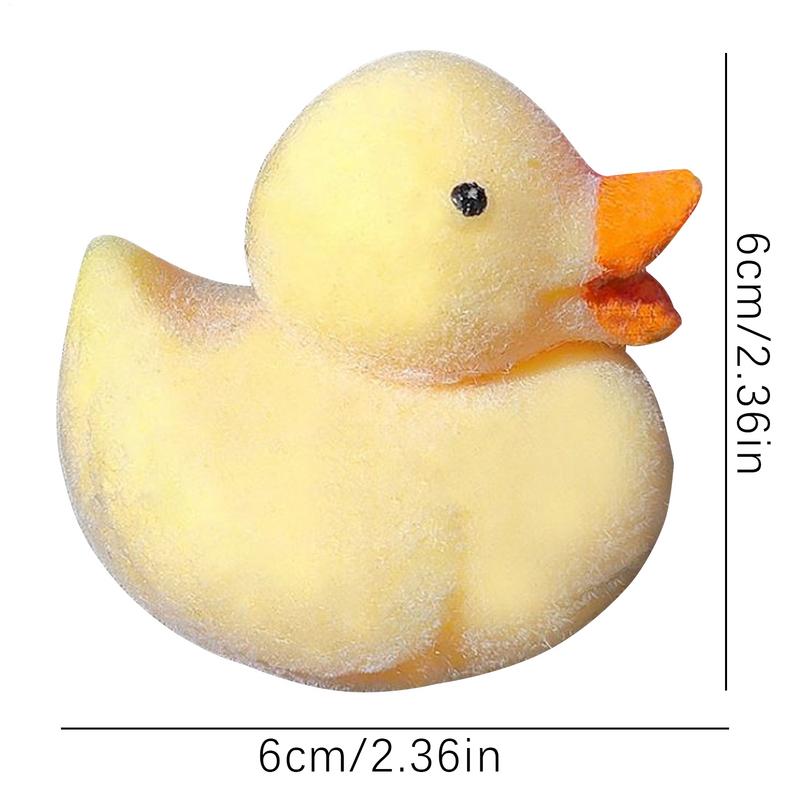 Squeeze Duck Sensory Stretchy Stress Relief Duck Hand Exercise Toys For Adults Kids Easter Basket Stuffer