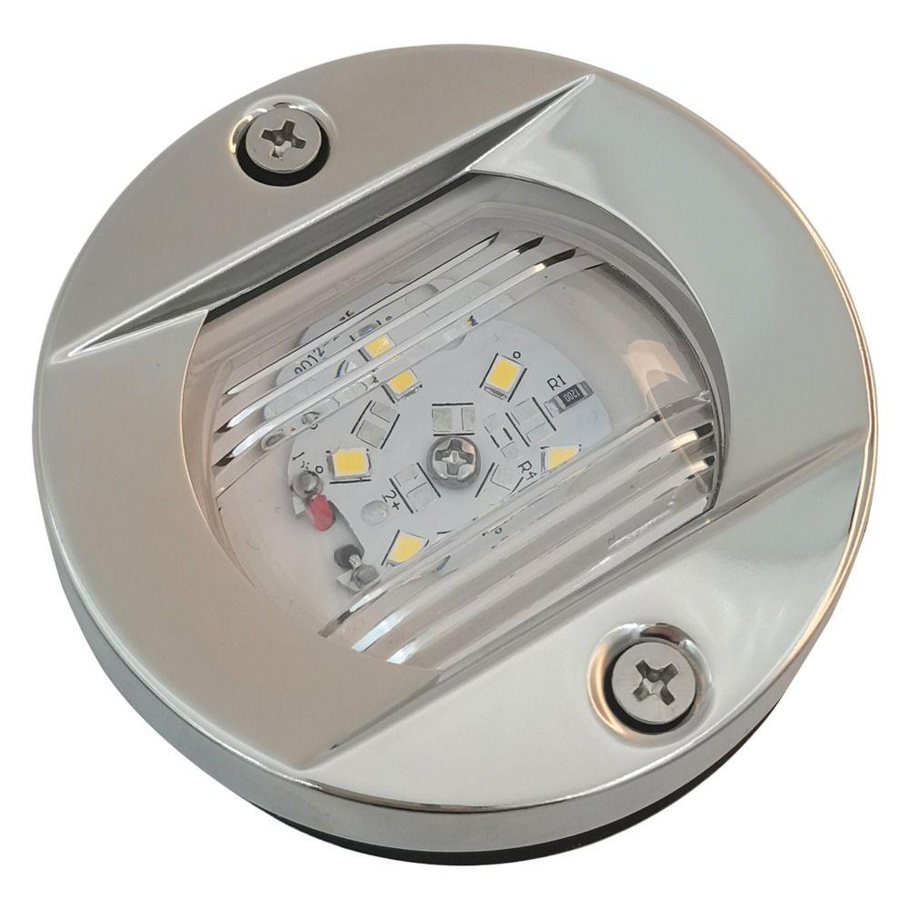 Round Marine Boat Lights Waterproof Yacht Light Safety Light Boat Accessories  Marine Use