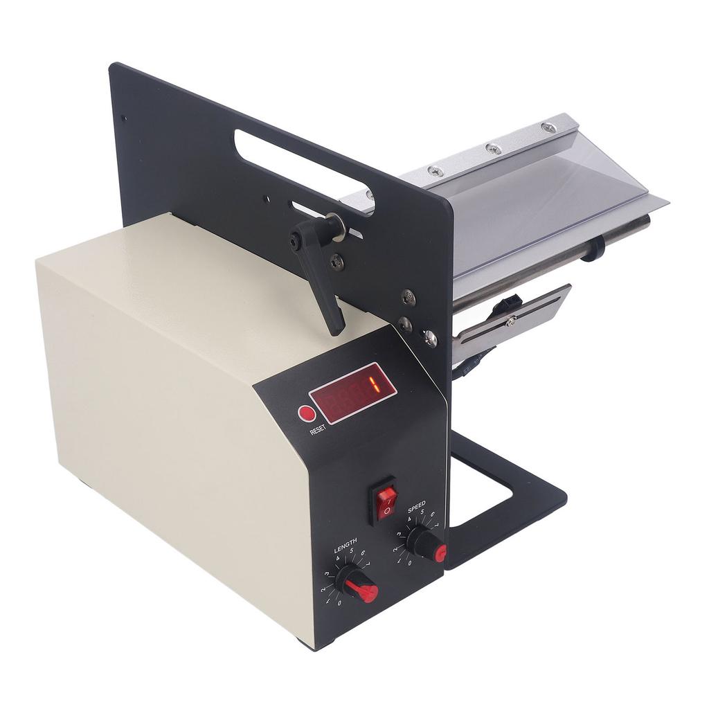 Automatic Label Dispenser 4 To 160mm Width Digital Display Quick Separation Label Stripper Machine US Plug 110VAC