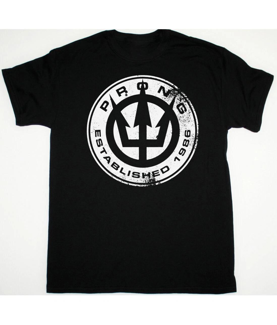 PRONG ESTABLISHED 1986 NEW BLACK Shirt Classic Unisex S-5XL LI503 XL