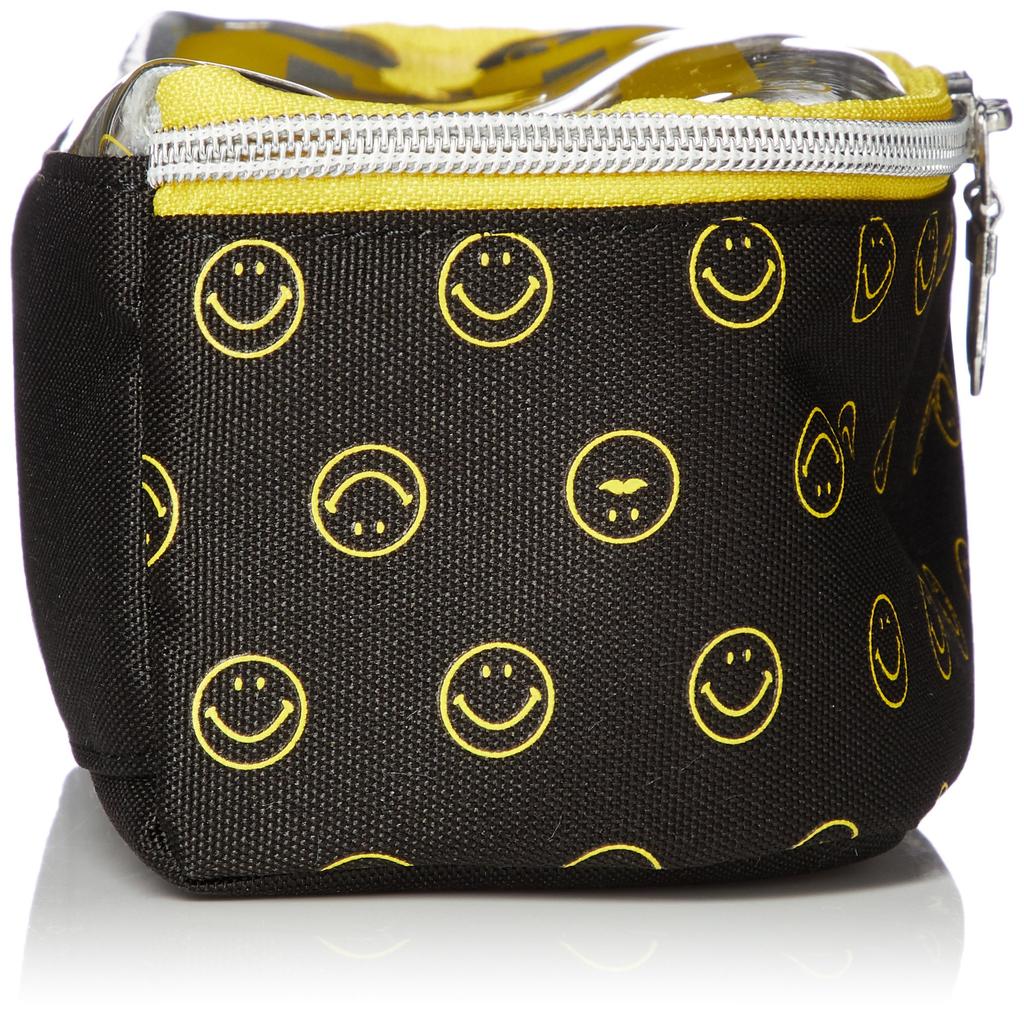 Smile Clear x Nylon Pouch Yellow P-Seg Full-Open PSC-30407