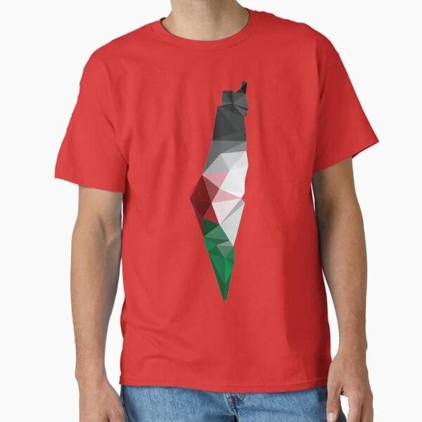 Palestine Poly Classic Tshirt Made In Usaaus Tshirt S2xl S