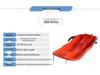 87cm Double Snowboard Sled with Brake and Rope for Adult Skiing