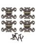 Zinc Alloy Hinge Antique Hinge Convenient Installation