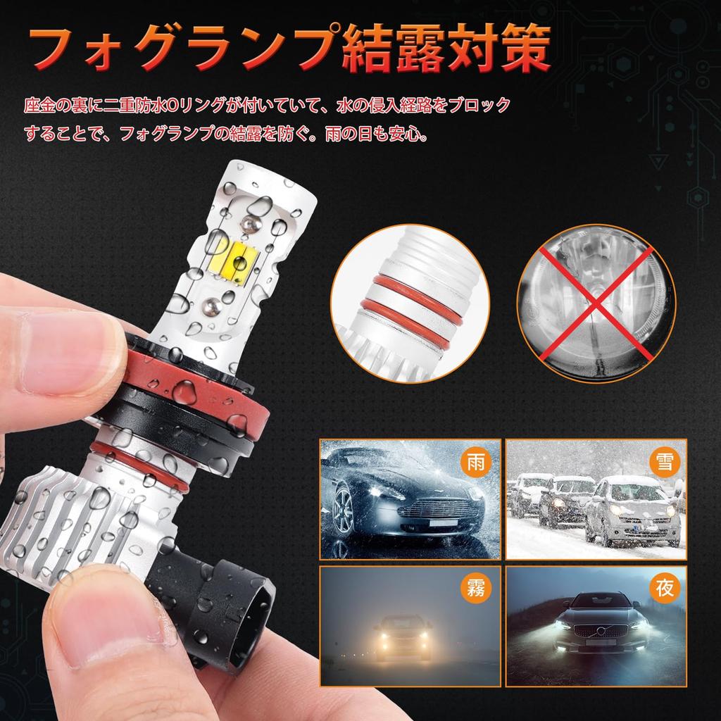 Kitazawa Shoji Nebelscheinwerfer, 3-Farb-Umschaltung, H8 LED, H16 LED, Nebelscheinwerfer, H11,