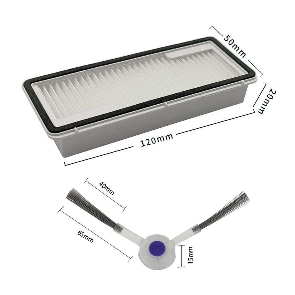 1 Set Für Narwal Für Freo X Für Ultra Für Narwal J4/ J4 Lite Roboter Wischmopp Tücher Haupt- Und Seitenbürsten Staubsauger-Kits