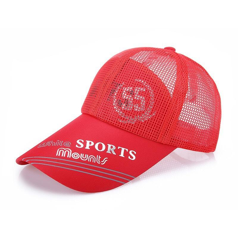 Hat Men'S Summer Outdoor Leisure Baseball Cap Fashion Mesh Breathable Cap Sports Visor Women