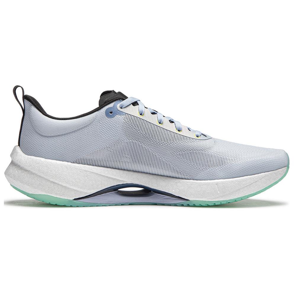 Li Ning Super Light 21 Dämpfung Rutschfest Niedrig geschnittene Laufschuhe Herren Wolkenblau ARBU001-35