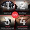 OPRO Sports Mouthguard Custom for Martial Mouthguard "Instant Fit" Sports, Arts, Rugby, Boxing, Youth/Junior (Kids/Clear)