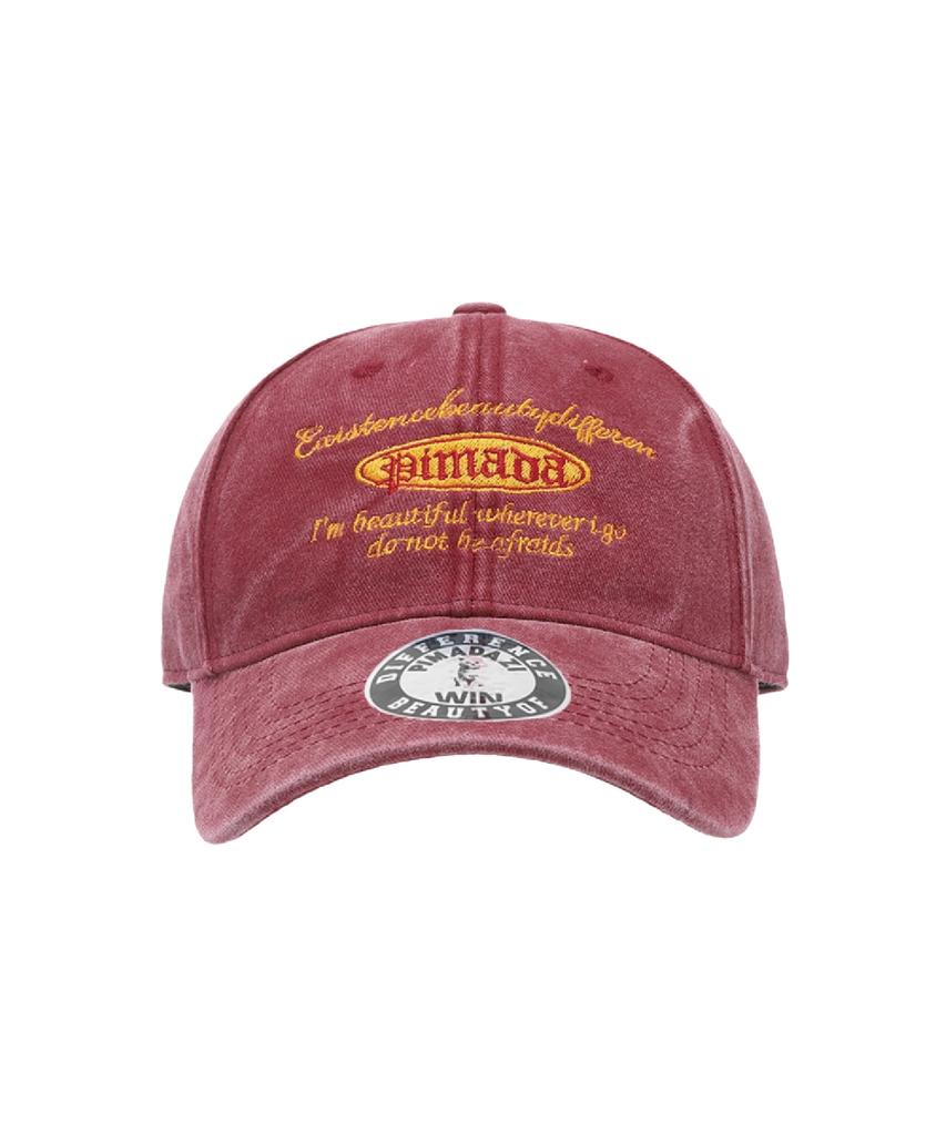 Pimadajiwin Pigment Logo Ballcap_[Red]