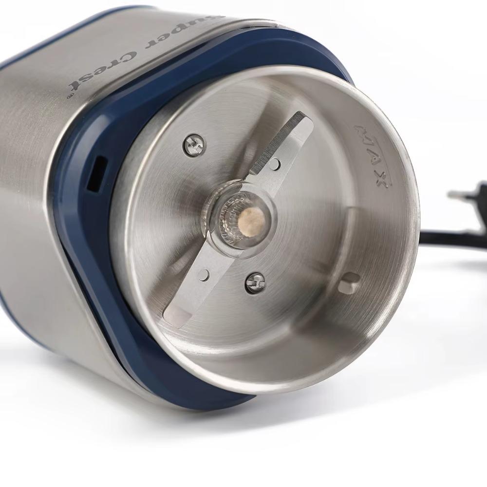 304 Stainless Steel Electric Coffee Grinder Press Type Grain Grinding Machine Bean