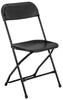 Folding Catering Chair Simplo Black Black