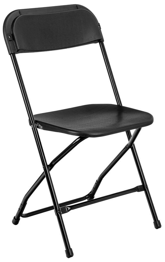 Folding Catering Chair Simplo Black Black