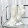Womens Knee High Stocking Lace Top Stockings Silky Stocking Tights for Womens Girls Knee High Lace Mesh Socks