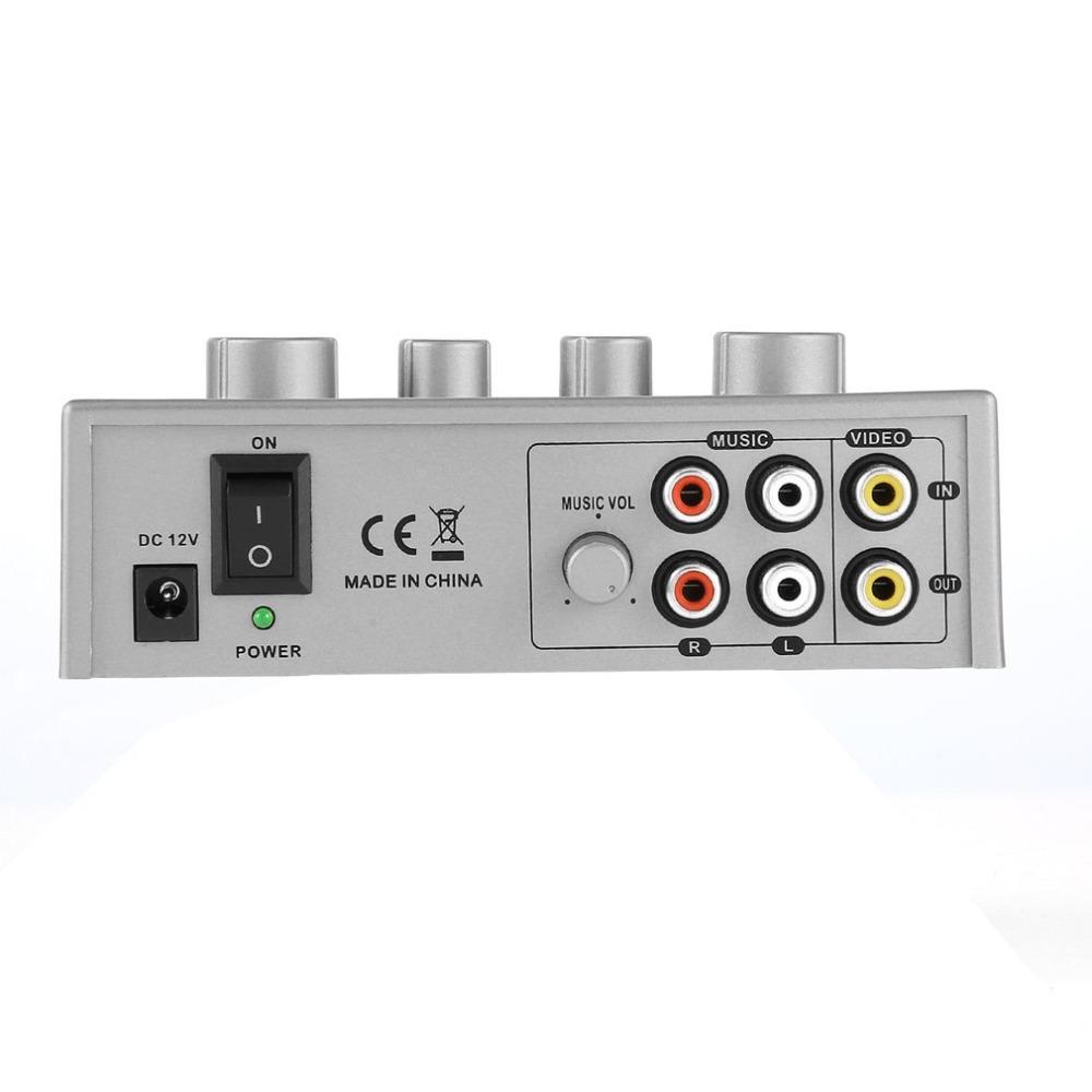 N1 NKR Karaoke Reverb Mixer für Heim-, Computer-, Mobil- und Gitarrengebrauch