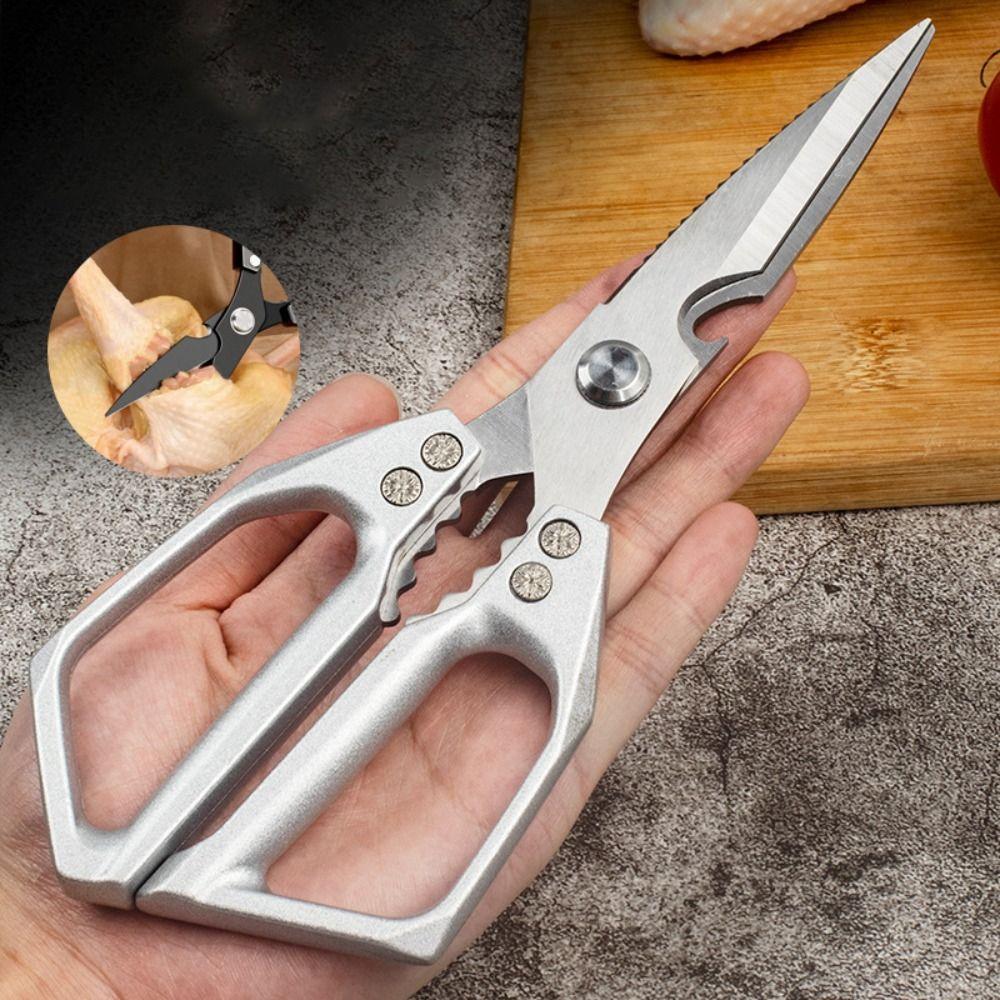 Rust-proof Poultry Scissor Thickened Chicken Bone Shear Kitchen Cutting Tool Kitchen Scissor  Nut