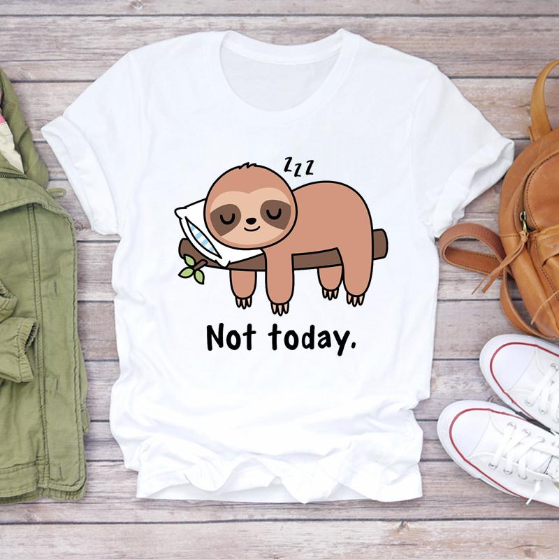 Summer Tee Top Fashion T-shirt Clothing Casual Sweet Love Panda Spring Short Sleeve Women Print Lady Female Graphic T-shirt