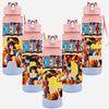 Anime A-Z English Letter Printed Character Colorful Water Cup Demon Hunters Large Capacity Outdoor Drinking Bottle Boy Girl Gift