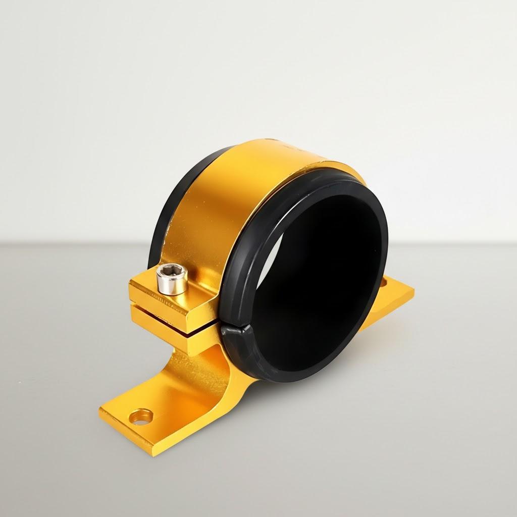 1PC 50mm Aluminum Oil Pump Bracket Universal Fit Lightweight Durable Construction Auto Parts