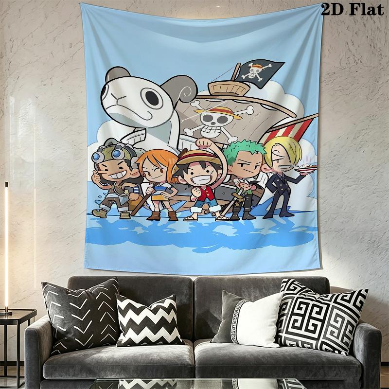 One Piece Wall Tapestry Aesthetic Wall Hanging Printed Fabric Blanket Decorative Tapestries for Bedroom Living Room Home Decor