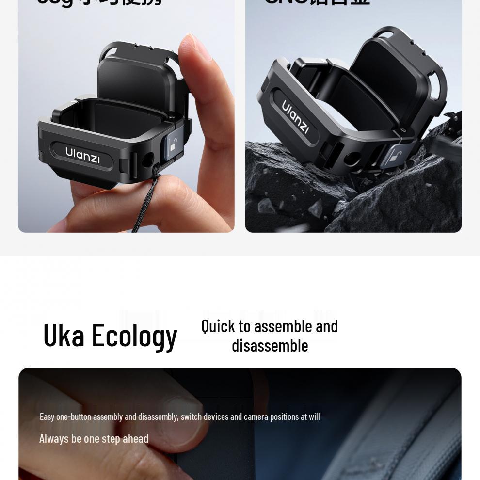 Ulanzi PK13 Quick Release Frame for DJI Pocket 3 Camera