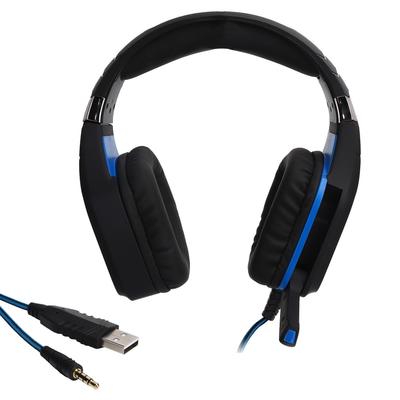 Gaming Headphone with Microphone Computer Games LED Luminous Headset for PC Laptop