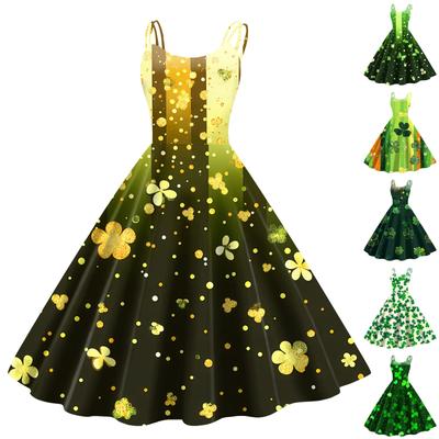 Women's Fashion Printed Sexy Strapless Gothic Cocktail Dress Punk, Vintage Dress.