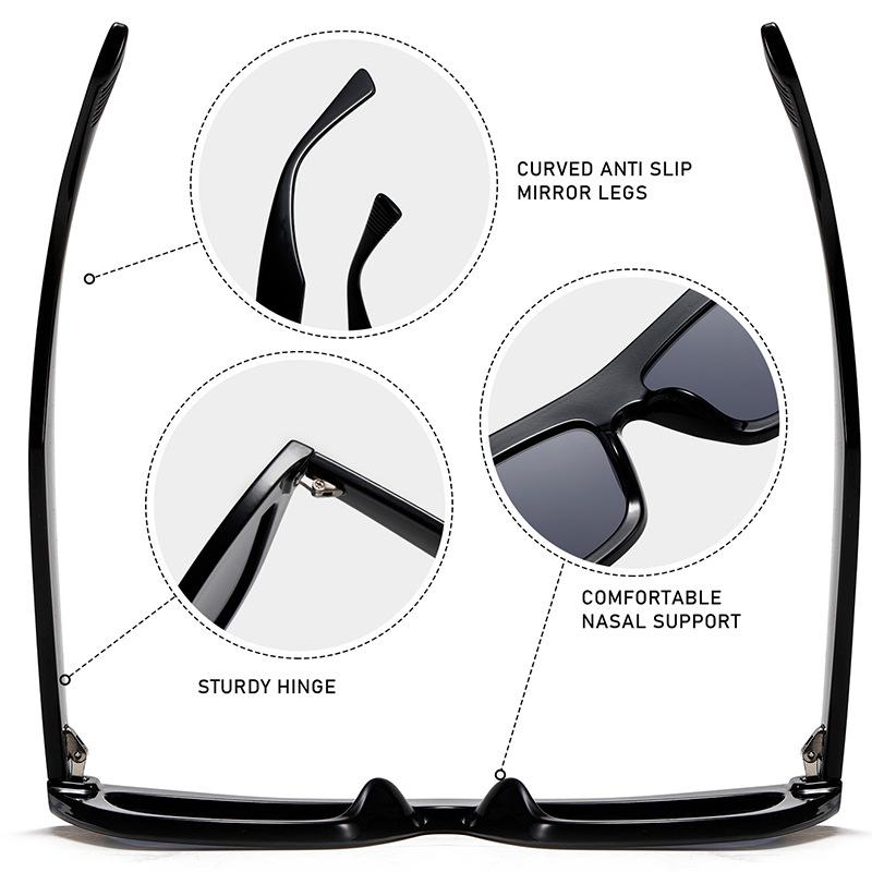 Cat's eye square sunglasses sunglasses European and American fashion UV sunscreen retro
