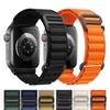 For Apple Watch Straps 45mm 46mm 49mm 42mm Iwatch Band 44mm 40mm Nylon Alpine Bracelet Correa Series 10 9 8 7 6 11 SE Ultra 2 3