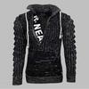 Men's Sweater Retro Zipper Warm Knit Slim Knit Sweater Sweater