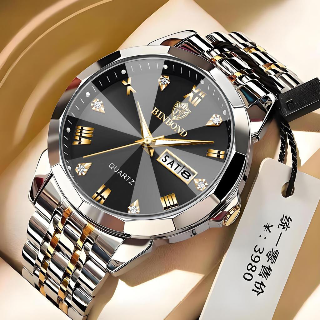 Binbang Retro Men's Quartz Watch – Niche Bestseller