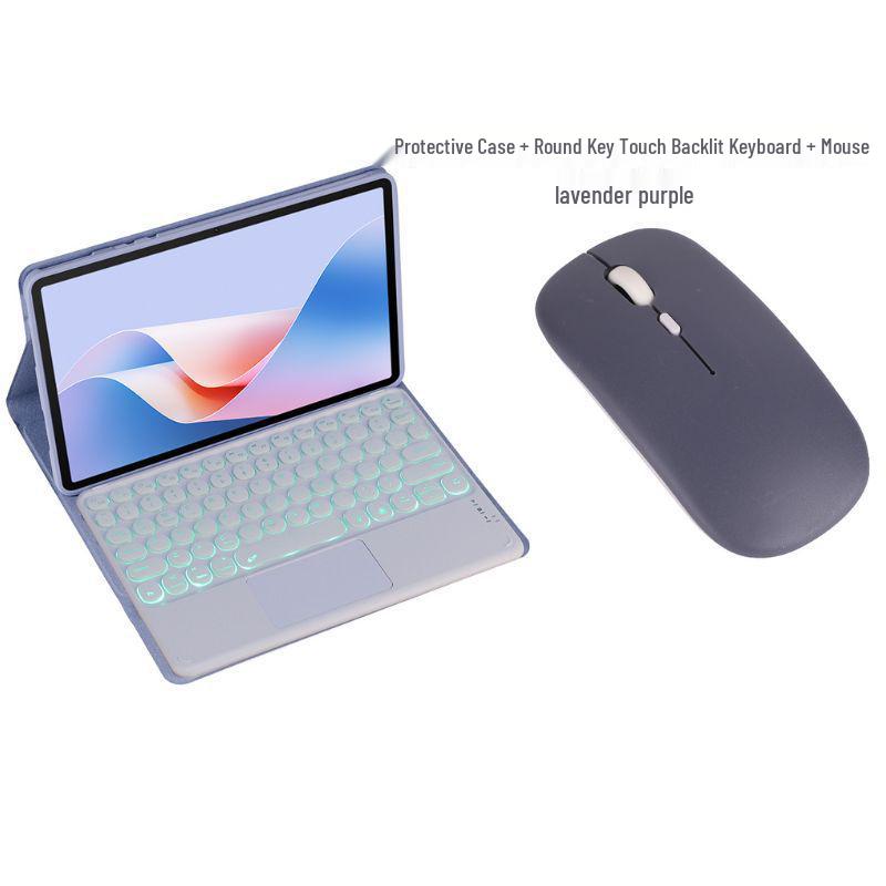 Samsung Tab S7 FE (12.4-inch) Case with Bluetooth Keyboard & Touchpad