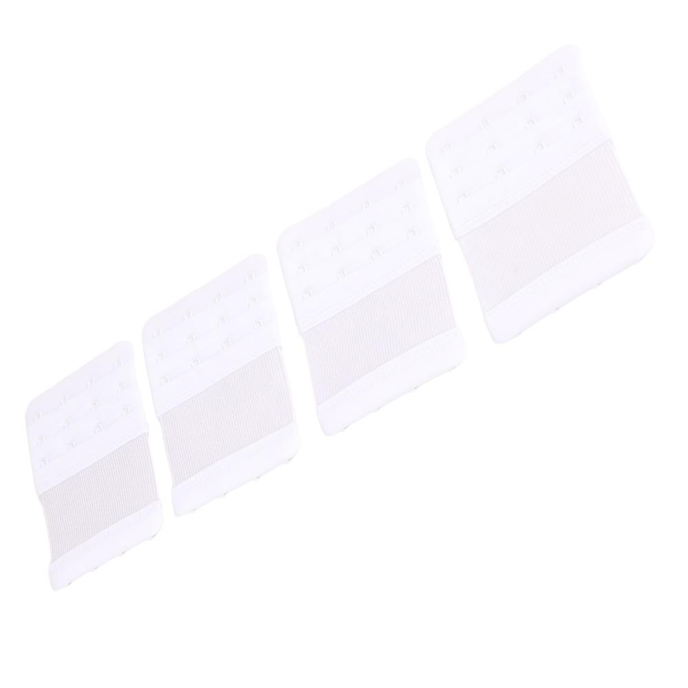 4pcs Adjustment Length Bra Strap Extenders 4 Hooks Hook Extenders Replace Small Bad Parts