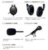 ELECOM HS-HP28BK Headset with Microphone, Binaural, Overhead, Single-Ended Cable, 1.8m