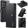 Portafoglio con Slot per Biglietti da Visita Staccabile 2 in 1 Custodia a Libro in Pelle per Samsung Galaxy S26 Ultra S25 Plus S24 A17 A16 A35 Cover