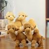 Adorable Cartoon Camel Plush Toy Keychain Soft Stuffed Animal Travel Accessory