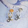 Nurse Pins Medical Brooches Metal Stethoscope Enamel Jewelry Jackets Badges