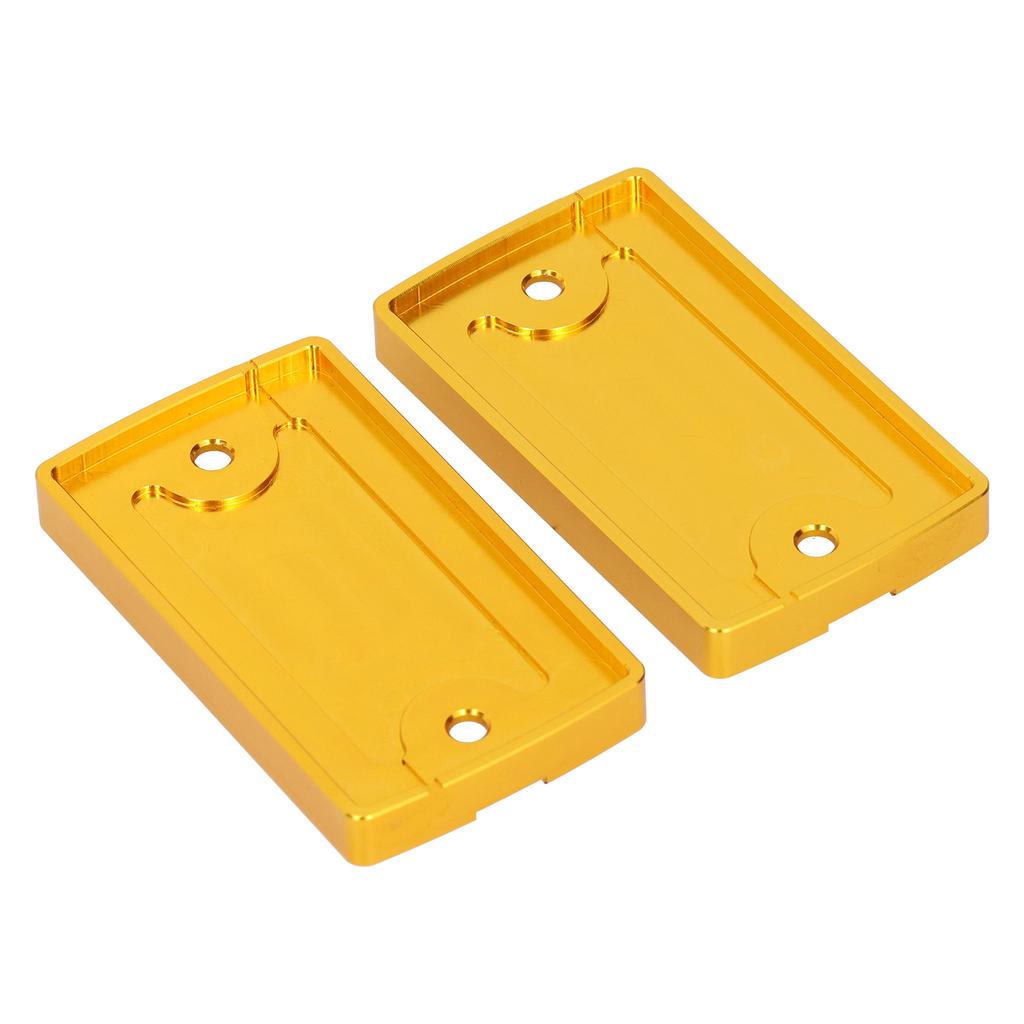 Pair of Front Brake Fluid Reservoir Cap Cover Left Right Fit for Suzuki Hayabusa GSX1300R GSX1400 DL1000Gold