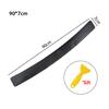 Universal Rear Trunk Guard Plate Sticker Car Rear Bumper Trim Anti-Kicked Scratch Protection Sticker Strip 3D Carbon Fiber Film