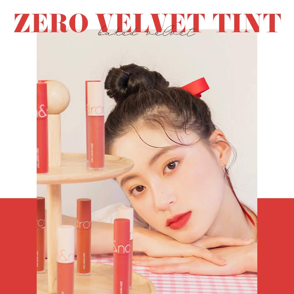 ZERO VELVET TINT Lipstick ZERO VELVET TINT Korean Cosmetics RUSK rom&nd rom&nd [Item] (15 RUSK)…